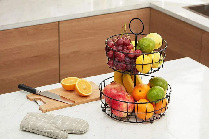 Inde Frutero Metal Doble 24 cm / 29 cm x 41 cm (4 Unidades)