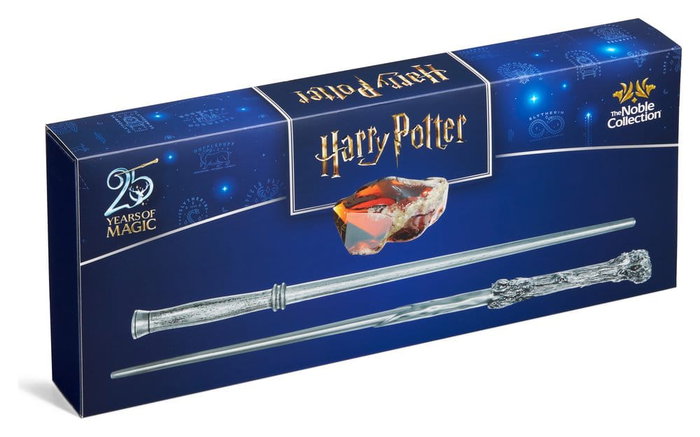 Harry Potter Celebration Wand Harry Potter 25th Anniversary Wands and Sorcerer's Stone Set Harry Potter Celebration Wand Harry Potter 25th Anniversary Wands and Sorcerer's Stone Set