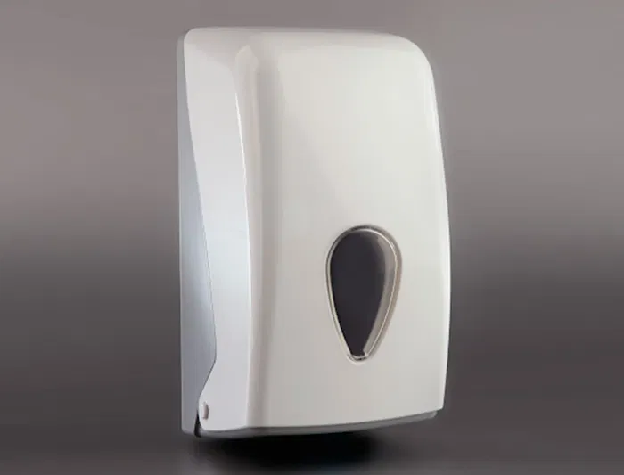 Dahi Dispensador Papel Higiénico Doméstico Mixto ABS Blanco 277x135x135 mm