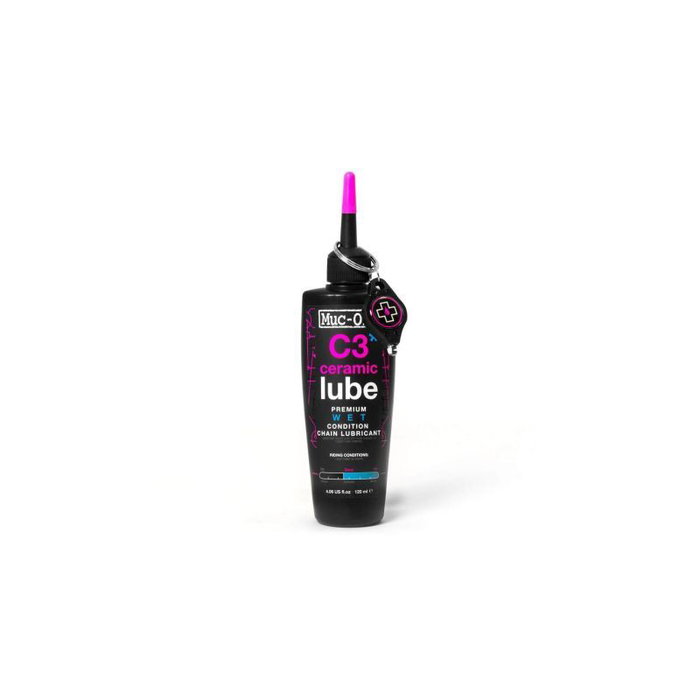 Muc-Off C3 Ceramic Wet Chain Lube Lubricante para Cadena de Bicicleta 1000ml