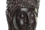 DKD Home Decor Macetero Oriental Gris Resina Buda 20 x 30 x 20.5 cm (2 Unidades)