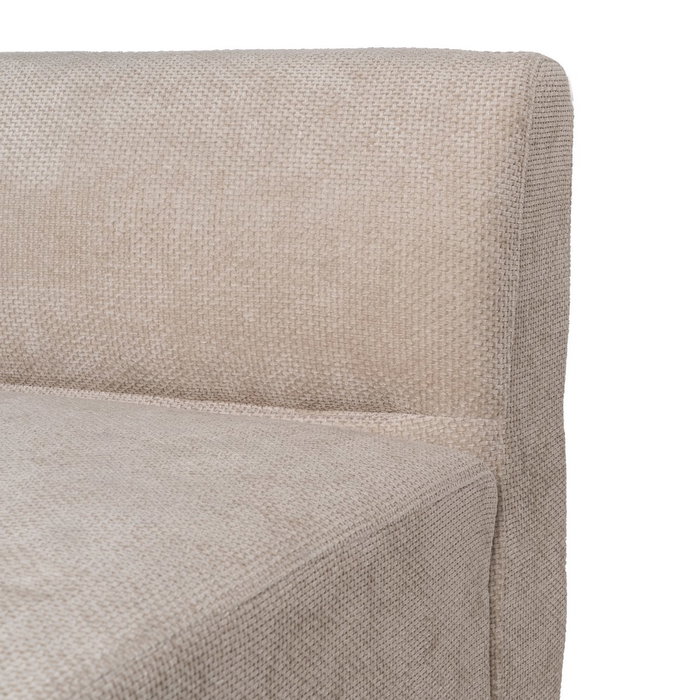 Sofá Módulo Izquierdo Beige Tejido Salón 199 X 92 X 65 cm