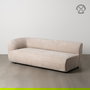 Sofá Módulo Izquierdo Beige Tejido Salón 199 X 92 X 65 cm