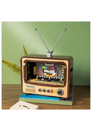 Retro 1960'S Television Set Construccion 19 Cm Joyside Series