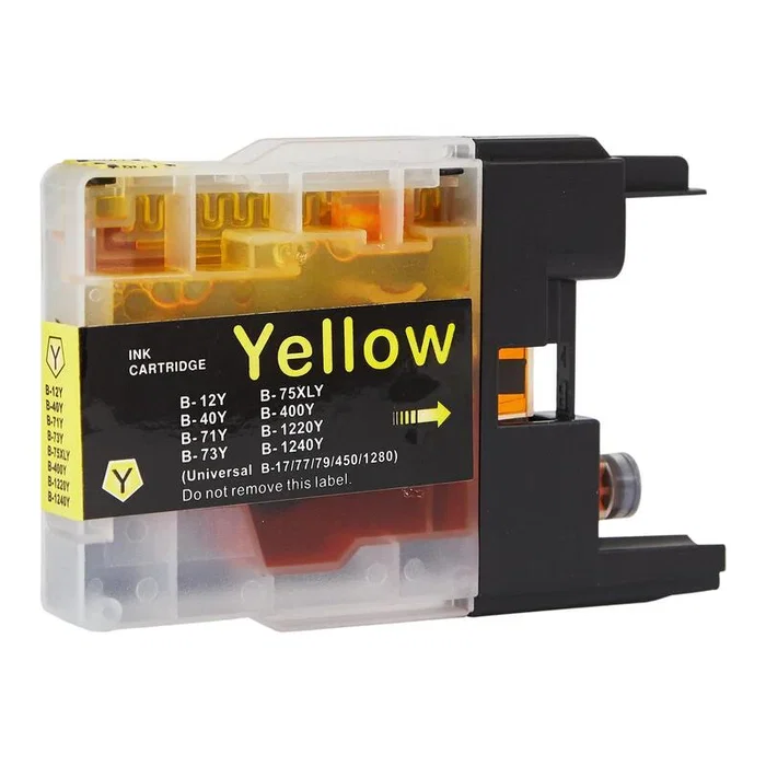 Generico Tinta para Brother LC1240Y Amarillo 10 ml Bulk Generico Tinta para Brother LC1240Y Amarillo 10 ml Bulk