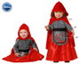 Disfraz Caperucita Roja Ensangrentada para Niña Bebé con Capa 12-24 Meses Halloween