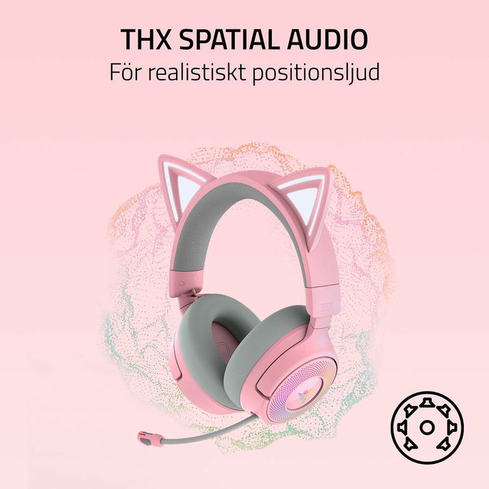 Razer Kraken Kitty V3 Pro Quartz