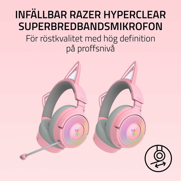 Razer Kraken Kitty V3 Pro Quartz