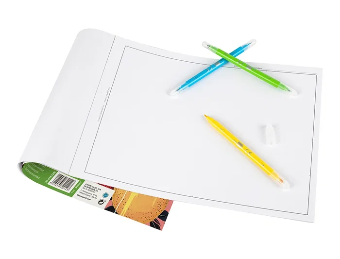 Liderpapel Bloc Dibujo Artístico Encolado 230x325mm 20 Hojas 130g/m2 Sin Recuadro
