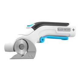 Black+Decker Cúter Circular 3,6V BCRC115-XJ con Batería de Litio y Carga USB Tipo-C