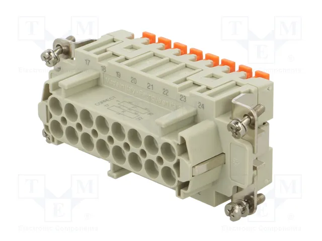 ILME CSHF16N Plantilla de Contacto Hembra HDC 16 Pines