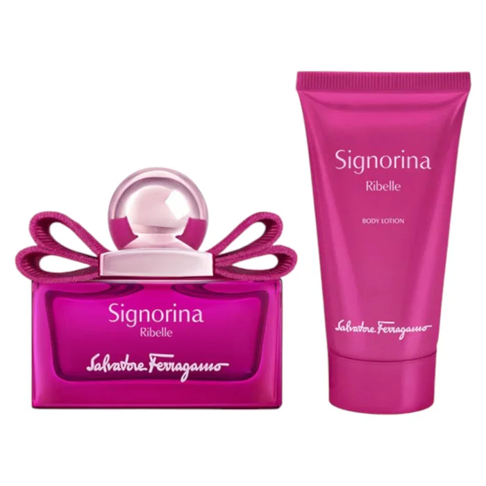 Salvatore Ferragamo Signorina Ribelle Gift Set 30ml EDP + 50ml Body Lotion Salvatore Ferragamo Signorina Ribelle Gift Set 30ml EDP + 50ml Body Lotion