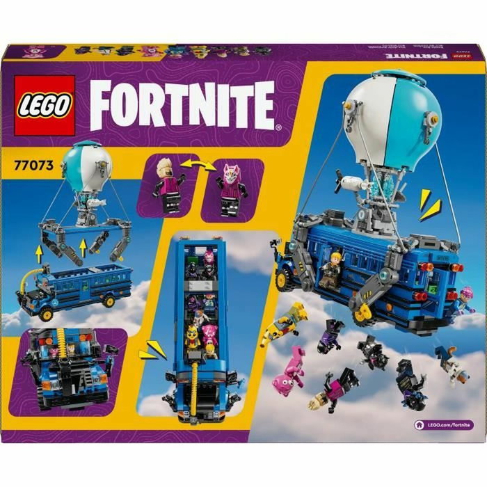 Lego Fortnite Autobús de batalla 77073 con 9 minifiguras