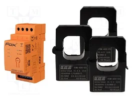 F&F Monitor de electricidad FOX con WIFI para raíl DIN