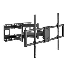 GEMBIRD WM-120ST-01 Soporte de pared para TV 60-120 pulgadas Negro