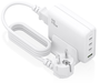 AISENS Cargador Sobremesa GaN 140W, 3x USB-C PD3.1 QC4.0 QC5.0, 1x USB-A QC3.0, Blanco