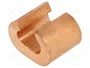 BM GROUP Conector de abrazadera lateral 'C' de cobre 95mm2 3/0AWG