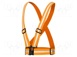 NEO TOOLS Tirantes para pantalones naranja