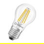OSRAM P 40 LED Classic P Dimmable Bombilla 3.4W 827 Blanca Cálida, Casquillo E27, Transparente