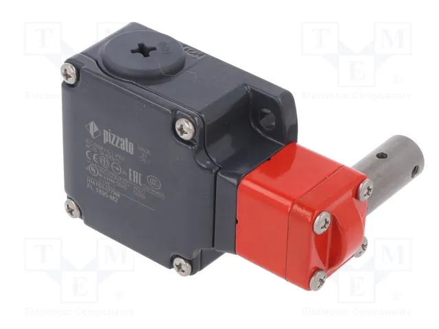 PIZZATO ELETTRICA FL 1895-M2 Interruptor de seguridad de bisagra NC + NA