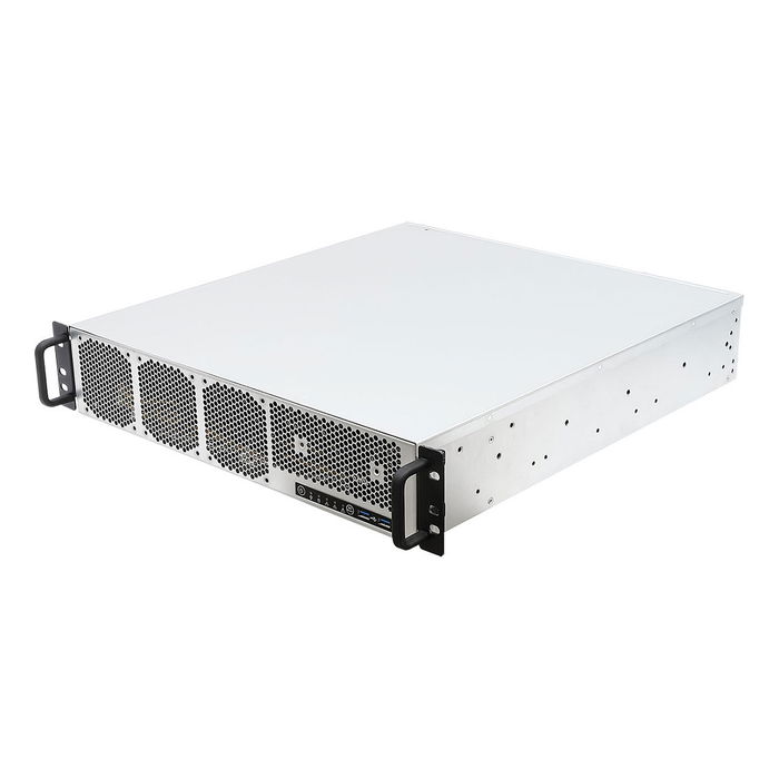 ASRock 2U1G-B650 Barebone Server 2U Rack (2U), Socket AM5 LGA 1718, Chipset AMD B650, 4x DDR5-SDRAM, 2x Bahías 2.5'', 2x M.2, Fuente 1000W, Color Plata