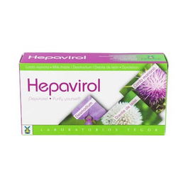 TEGOR Hepavirol 60Cap. Cardo Mariano, Hepática, Diente de León Depurativo 60 Cápsulas