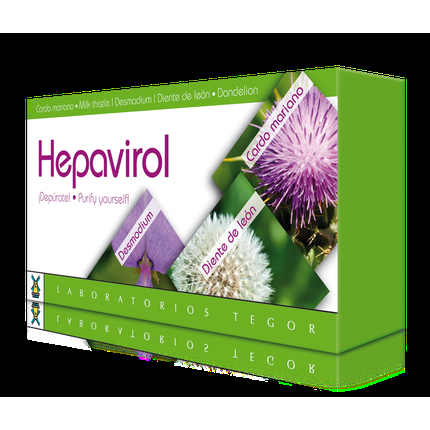 TEGOR Hepavirol 60 cápsulas