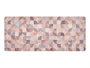 Kinvara Alfombra Cocina Mosaico Tierra 50x120 cm Poliéster Estampado (Set de 12)