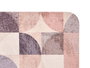 Kinvara Alfombra Cocina Mosaico Tierra 50x120 cm Poliéster Estampado (Set de 12)