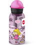 Emsa 518137 Tritan Trinkflasche mit Brotdose Princess - Botella de Agua y Fiambrera para Niñas, Color Rosa, 75 x 182 x 183 mm, BPA Free, Aptas para Lavavajillas