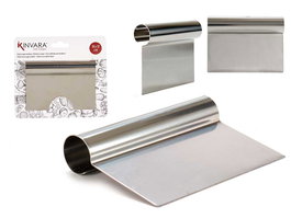 Kinvara Pala Recoge Verduras, Acero Inoxidable, Dimensiones 12x9 cm, Color Plata (Set de 36)