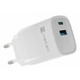 Natec NUC-2140 Cargador Universal Blanco con 1x USB-A y 1x USB-C
