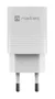 Natec NUC-2140 Cargador GaN 30W Carga Rápida Power Delivery 3.0 y QC 3.0 con 1x USB-A y 1x USB-C, Universal, Blanco, Interior