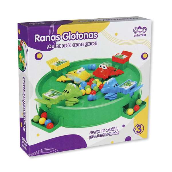 Juego ranas glotonas