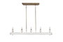 DKD Home Decor Lámpara Techo Neoclásico 12 x 83 x 111.5 cm