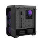 Cooler Master TD500MAX Full Tower Caja PC Negro ATX micro ATX Mini-ITX Ventana Lateral Iluminación Multi