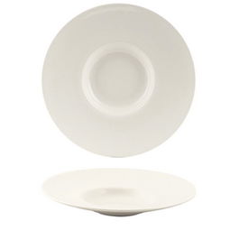 SUMMA Plato Valet Gourmet Vitro Porcelana Marfil 30 cm (Set de 6)