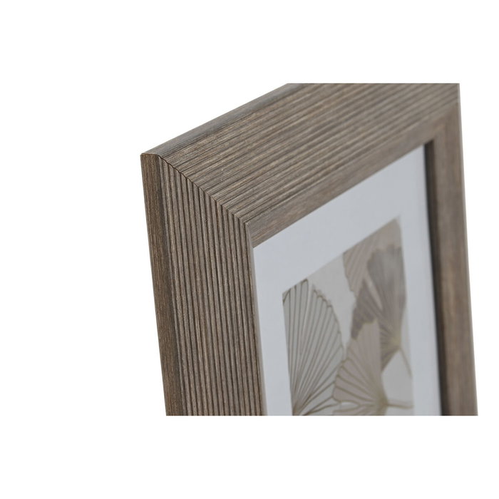 DKD Home Decor Marco de Fotos 15x20 PS Cristal Natural