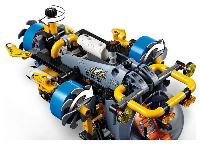 LEGO Technic Submarino de Aguas Profundas 42201