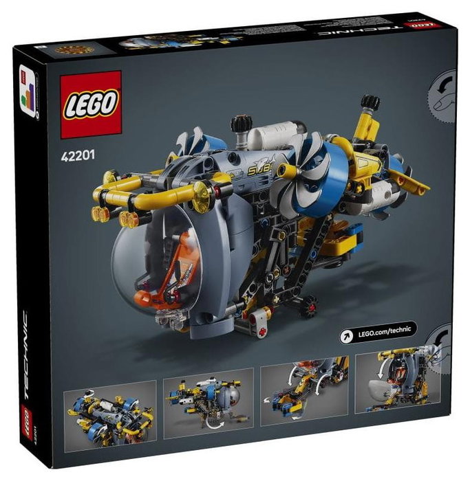 LEGO Technic Submarino de Aguas Profundas 42201