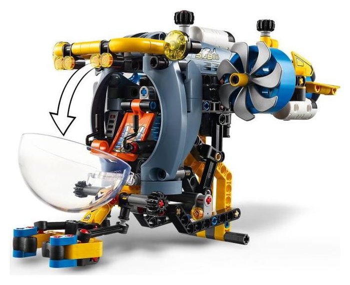 LEGO Technic Submarino de Aguas Profundas 42201