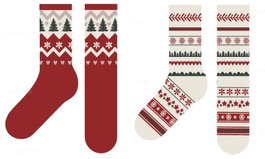 DKD Home Decor Calcetines de Algodón y Poliéster 10x35 cm, Talla 36-40, Surtido