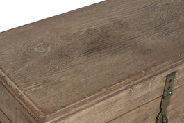 DKD Home Decor Arcón Item Home Negro Natural 54 x 54 x 89 cm