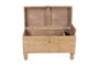 DKD Home Decor Arcón Item Home Negro Natural 54 x 54 x 89 cm