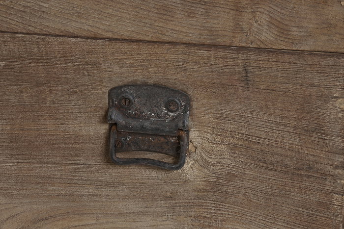 DKD Home Decor Arcón Item Home Negro Natural 54 x 54 x 89 cm