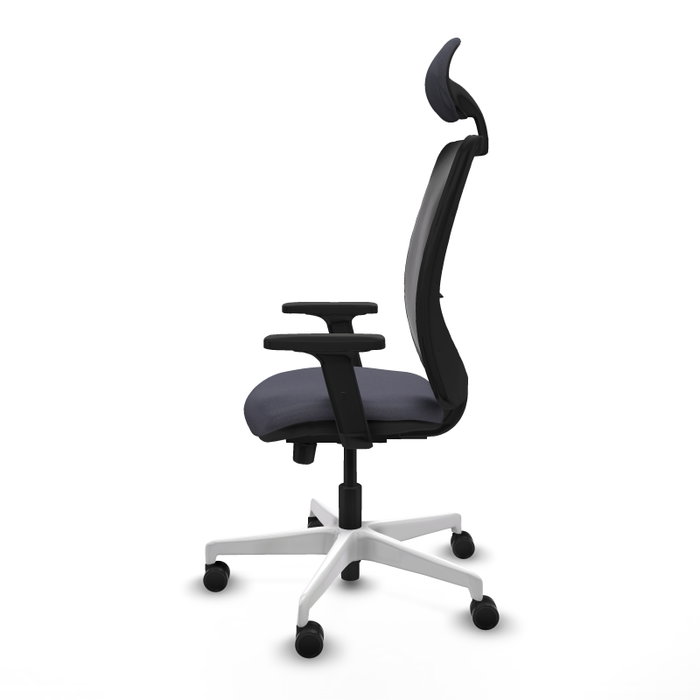 PIQUERAS Y CRESPO Silla de oficina Zulema con mecanismo Sincro/Traslack Gris oscuro y Negro PIQUERAS Y CRESPO Silla de oficina Zulema con mecanismo Sincro/Traslack Gris oscuro y Negro