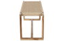 DKD Home Decor Descalzadora Teca Fibra Marrón