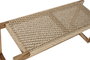 DKD Home Decor Descalzadora Teca Fibra Marrón