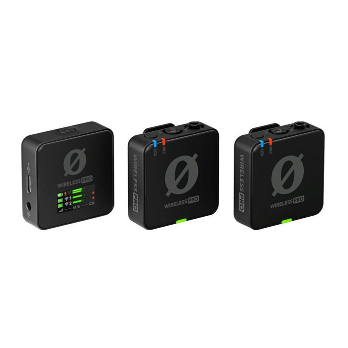 RODE Wireless PRO Sistema de Micrófono Inalámbrico Negro