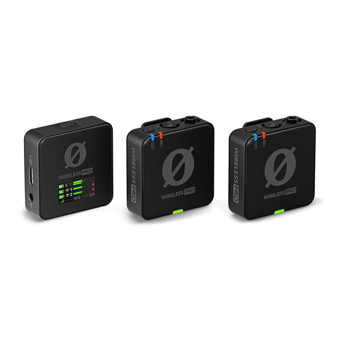 RODE Wireless PRO Sistema de Micrófono Inalámbrico Negro